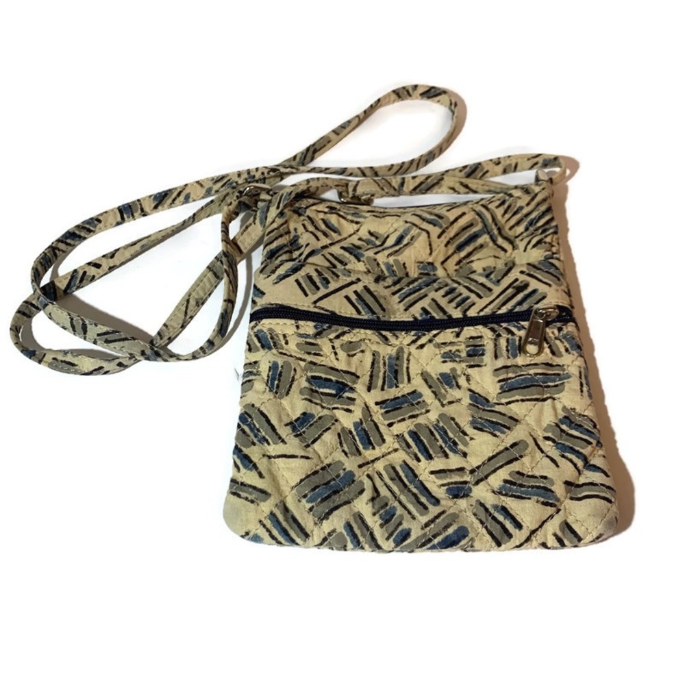 Jute hobo crossbody fabric